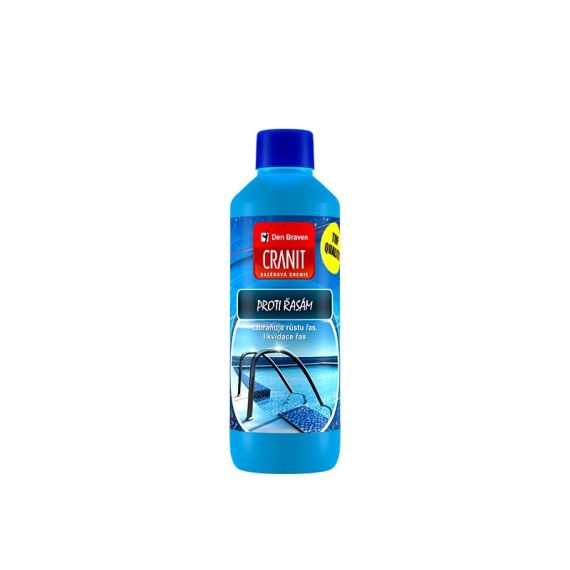 Preparation for disposal of algae in pool water CRANIT Against Algae 0.5l TI6438469 DEN BRAVEN
