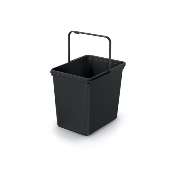 Trash bin SYSTEMA BASIC black 23l TI6441979 PROSPERPLAST