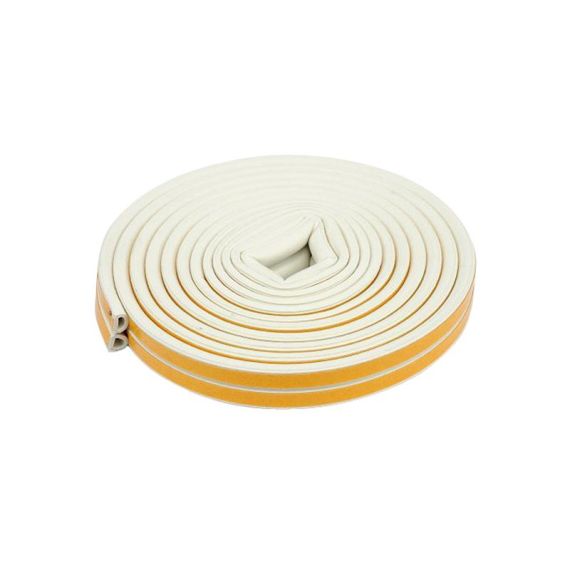 Self-adhesive window and door seal VOREL TO-76752 9x7,4mm TYPE D white 6m TI8854639 TOYA