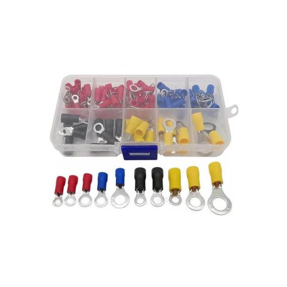 Set of cable lugs 3-8mm crimping, 102 pcs TI3363713 TIPA