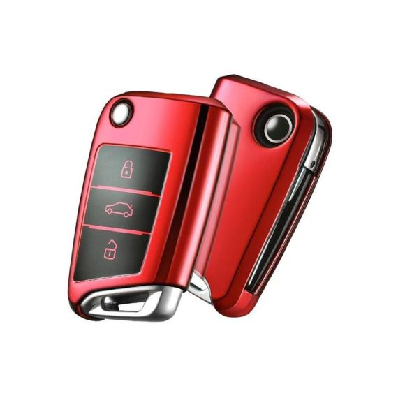 Key case Škoda Octavia III since 2012 Red Premium TI6427078 PROTEC