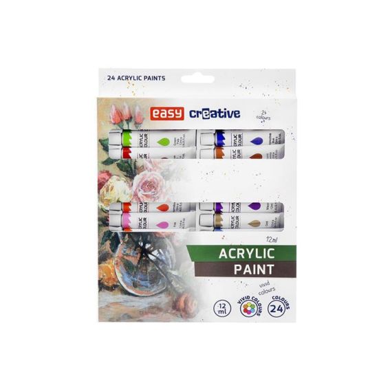 Acrylic paints EASY Creative 24pcs 12ml TI6436083 EASY