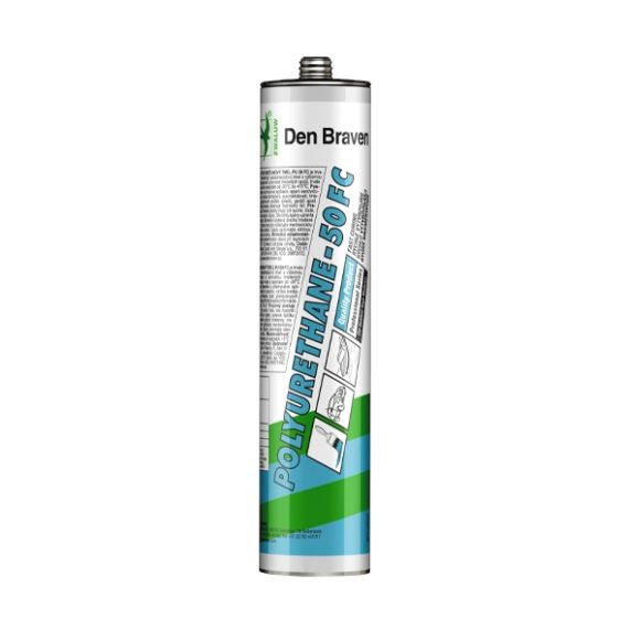 Putty polyurethane DEN BRAVEN black 300ml TI6560689 DEN BRAVEN