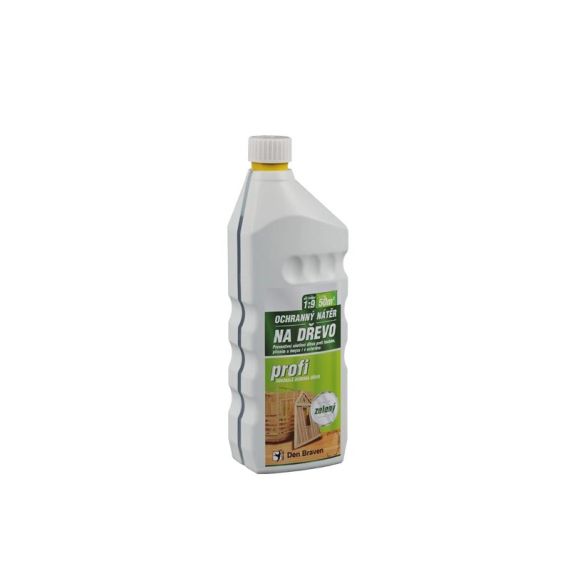 Wood protective coating DEN BRAVEN Profi 1kg brown TI6560828 DEN BRAVEN