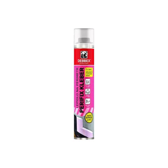 Perimeter glue DEBBEX PERIFIX KLEBER gun 750ml TI6560847 DEN BRAVEN
