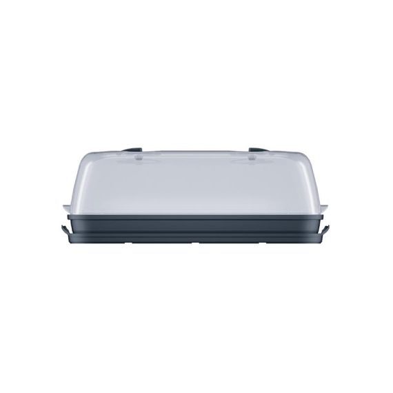 Mini stove Respana Table Greenhouse anthracite 51.5cm polycarbonate lid TI6437347 PROSPERPLAST