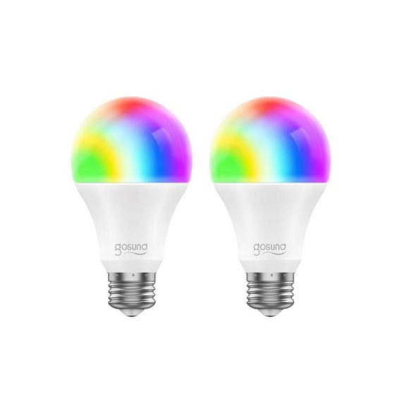 Smart LED bulb E27 8W RGB GOSUND WB4 WiFi Tuya set of 2pcs TI6442147 GOSUND