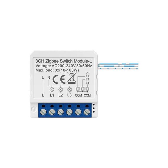 Smart Switch Module AVATTO LZWSM16-W3 ZigBee Tuya TI6439284 AVATTO