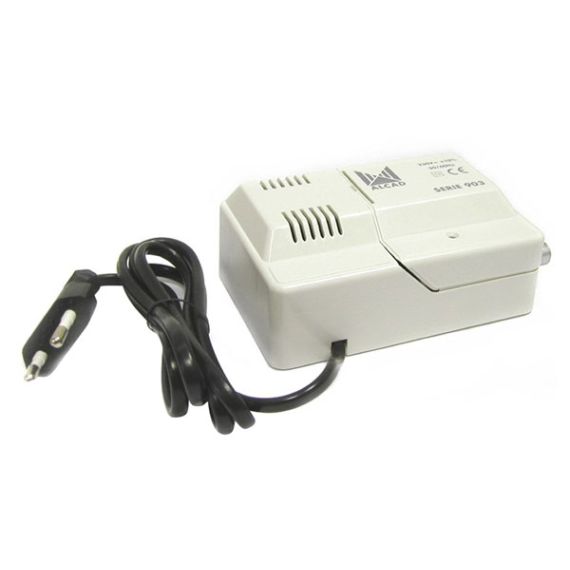 Antenna source 12V/100mA Alcad AL-105 with splitter (F connector) TI14420792 ALCAD