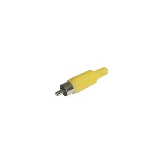 CINCH connector (plastic) yellow TI3320009 TIPA