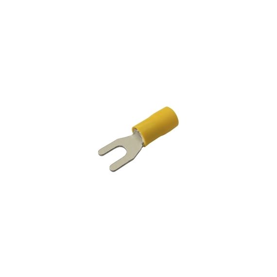 Insulated spade terminal 4.3mm, conductor 4.0-6.0mm yellow TI3360128 TIPA