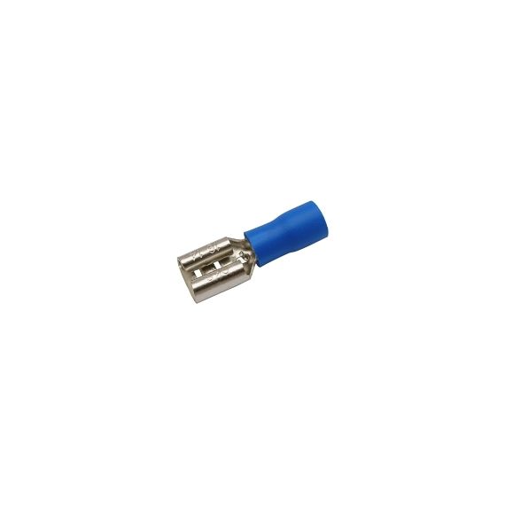 Insulated female disconnect 6.3mm ,conductor 1.5-2.5mm  blue TI3360143 TIPA