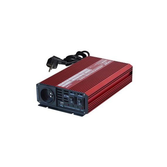 Power inverter CARSPA UPS600 12V/230V 600W + UPS + charger TI4230454 CARSPA
