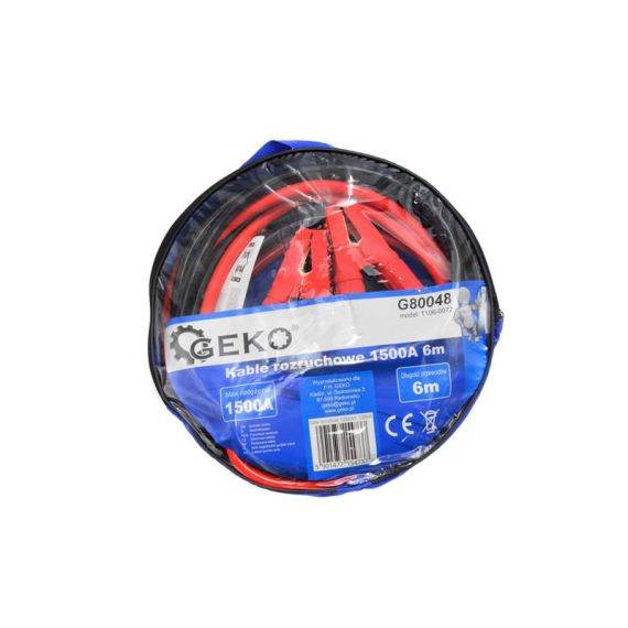 Starter cables 1500A 6m GEKO G80048 TI4240583 GEKO