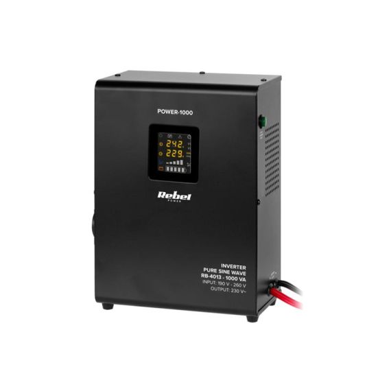 Power supply REBEL POWER-1000 12V 230V 1000VA 700W Black wall mounted TI8840362 Rebel