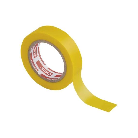 Insulation tape PVC 15/10m  yellow EMOS TI3050021 EMOS