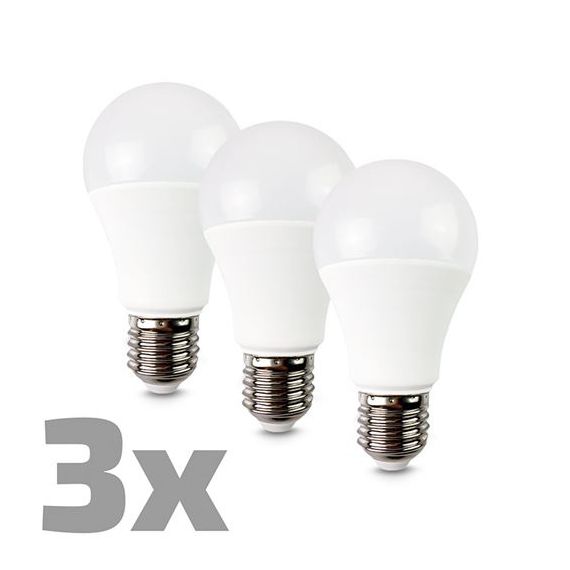 LED bulb E27 12W A60 warm white SOLIGHT WZ530-3P TI4111398 SOLIGHT