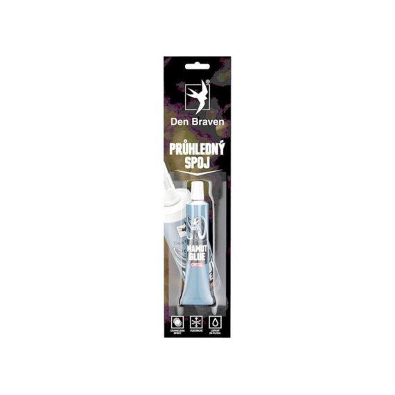 Glue DEN BRAVEN MAMUT CRYSTAL transparent 25ml TI6560663 DEN BRAVEN