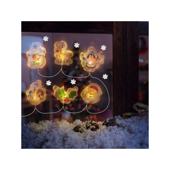 LED window decoration FAMILY 58568B Christmas TI8860940 FAMILY