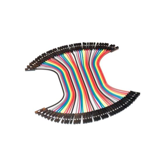 Connecting wires dupont 40pin, l10cm, female-female TI9830054 TIPA