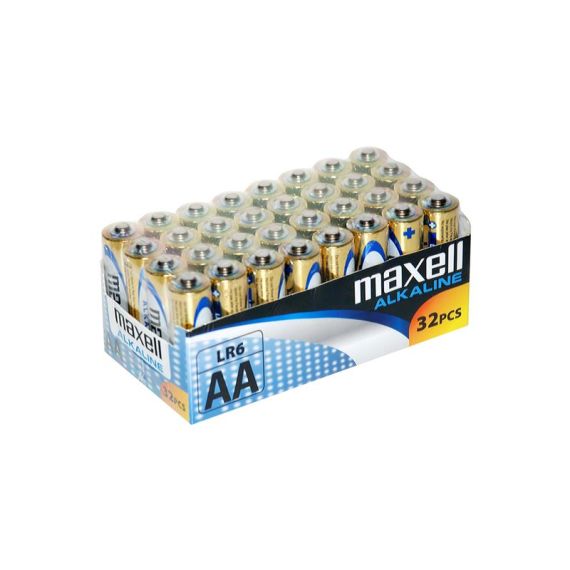 Battery AA (R6) alkaline MAXELL Power 32 pcs TI4270595 Maxell