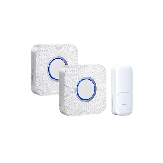 Wireless doorbell GETI GWDK208W kinetic set TI8820268 Geti