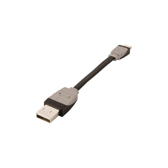 Sync and Charge Cable Apple Lightning - USB-A Male 0.10 m Black NEBBM39300B01 Bandridge