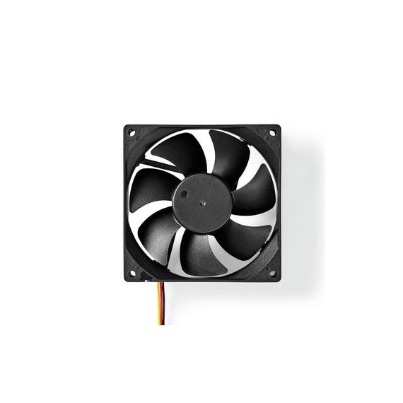 DC Fan | DC | Fan size: 92 mm | 3-Pin | 26.7 dBA | Black NEDCFAN9225BK Nedis