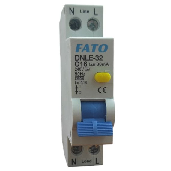 Interruttore magnetotermico differenziale 2P - C16 EL1410 