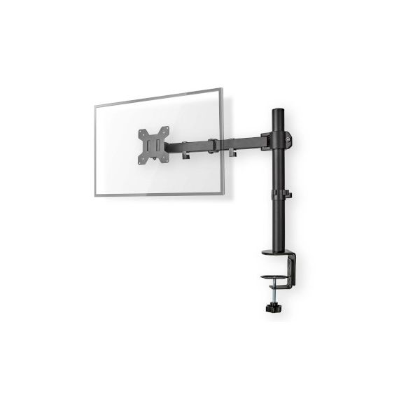 Desk Monitor Mount | 1 Screen | 15 - 32 " | 75x75 / 100x100 | Full Motion NEMMSIS110BK Nedis