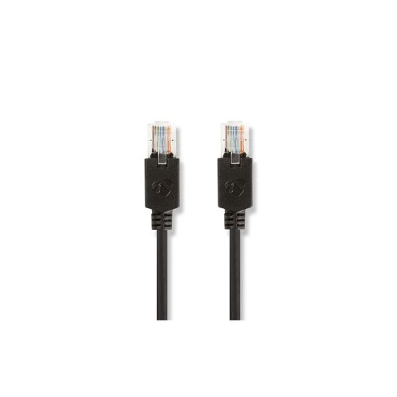 CAT5e Network Cable | U/UTP | RJ45 Male | RJ45 Male | 10.0 m | Round | LSZH | Anthracite | Window Box NECCBW85100AT100 Nedis