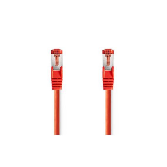 CAT6 Network Cable | RJ45 Male | RJ45 Male | S/FTP | 5.00 m | Round | LSZH | Red | Envelope NECCGP85221RD50 Nedis