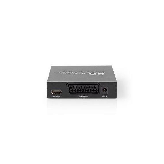 HDMI Converter | SCART Female | HDMI Output / 1x 3.5 mm sound out / 1x Digital Audio | 1-way | 1080p | 1.65 Gbps | Aluminium | Anthracite NEVCON3452AT Nedis