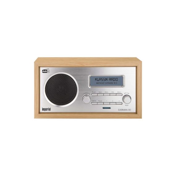 DABMAN 30 DAB+ / FM Radio Wood NE22-130-00 Imperial