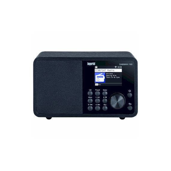 DABMAN i160 DAB+ and Internet radio Black NE22-263-10 Imperial