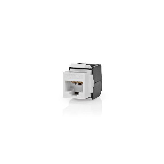 Keystone | CAT6a | RJ45 Female | U/UTP | ABS | Box NECCGB89710BK Nedis