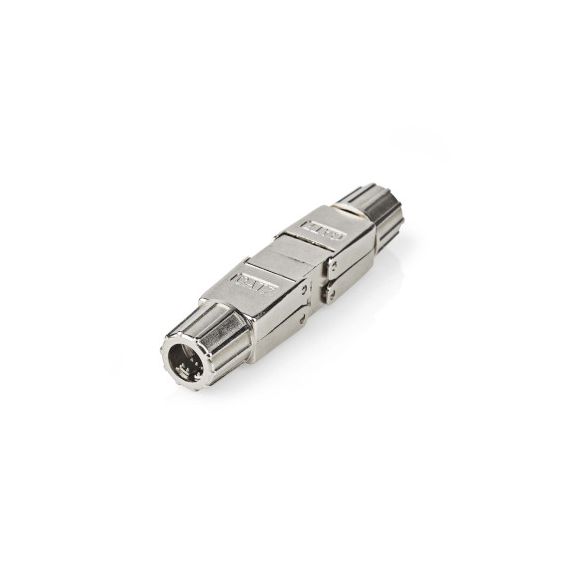 Network Coupler | CAT7 | Shielded | RJ45 Female | RJ45 Female | Straight | Metal | Box NECCGB89020ME Nedis
