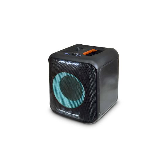 Bluetooth® Party Speaker | Maximum battery play time: 5 hrs | 150 W | Carrying handle | Party lights | Linkable | Equalizer | Black / Orange NESPPT2450BK Nedis