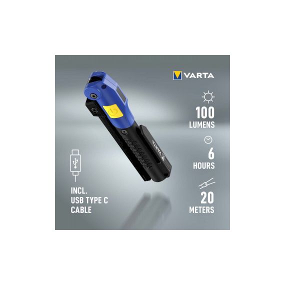 Work Flex® Multifunction Light F20R Rechargeable NE18649101401 Varta