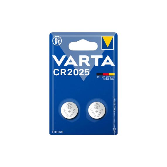 Lithium Battery CR2025 2-Blister NE6025101402 Varta