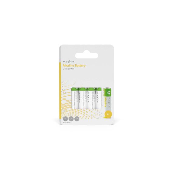 Alkaline Battery AA | 1.5 V DC | 4-Blister NEBAAKLR64BL Nedis