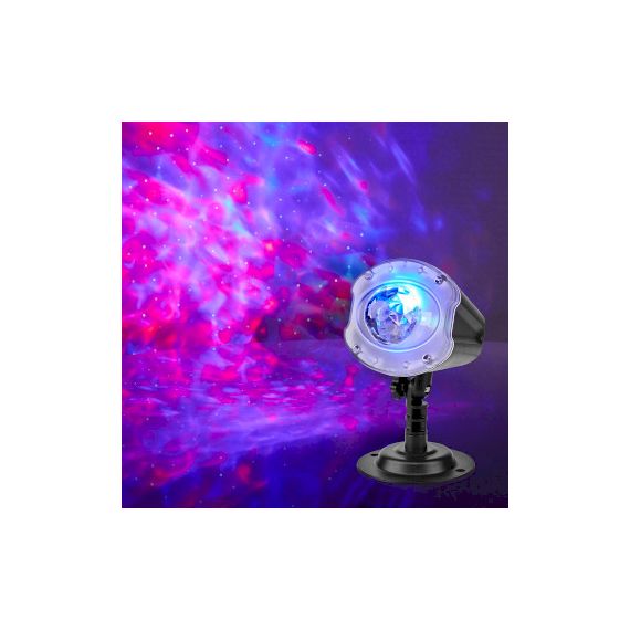 Decorative Light | LED and laser projector | Colourful LED and green laser | Indoor & Outdoor | Remote control NECLPR3 Nedis