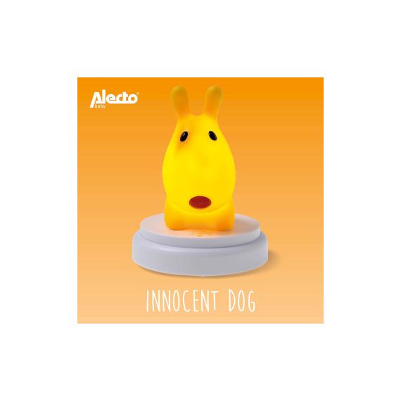 INNOCENT DOG LED night light dog yellow NEINNOCENT DOG Alecto