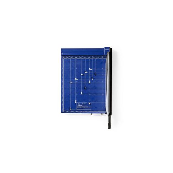 Paper Cutting Machine | Max. cutting size: 297 x 420 mm | Type of knife: Metal | Metal | Black / Blue NEPACU110A3 Nedis