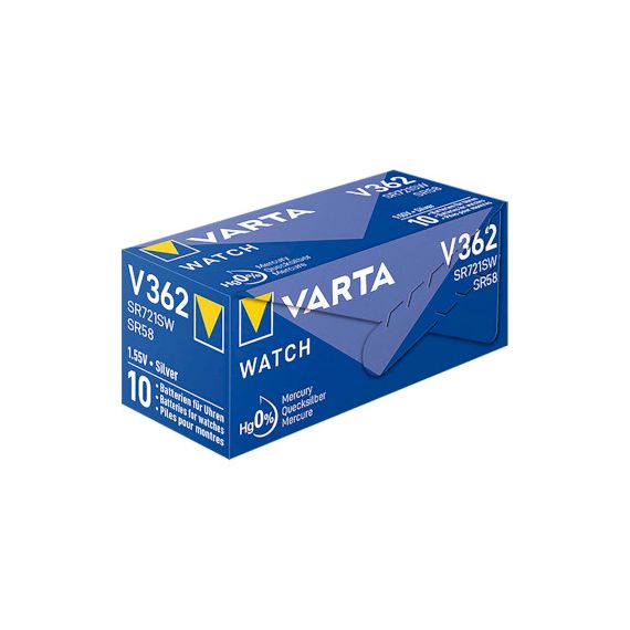 Silver-Oxide Battery SR58 1.55 V 21 mAh 1-Pack NEVARTA-V362 Varta