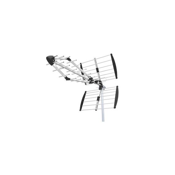 Outdoor Antenna | UHF | Reception range: ?50 km | LTE700 | Gain: 13.5 dB | 75 Ohm | Antenna length: 1085 mm | ABS / Aluminium NEANOR1000ME Nedis