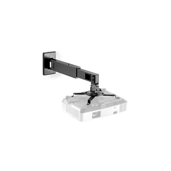 Projector Mount | Full Motion | 15 kg | Rotatable | Tiltable | Steel | Black NEPJWM200BK Nedis