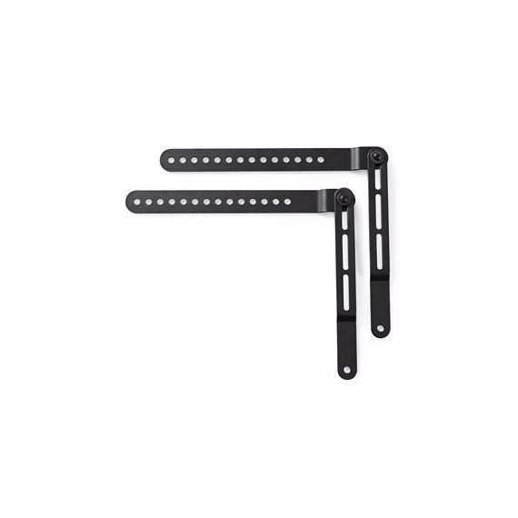 Soundbar Mount | Compatible with: Universal | Attached to the TV | 10 kg | Rotatable | Steel | Black NESBMT10BK Nedis