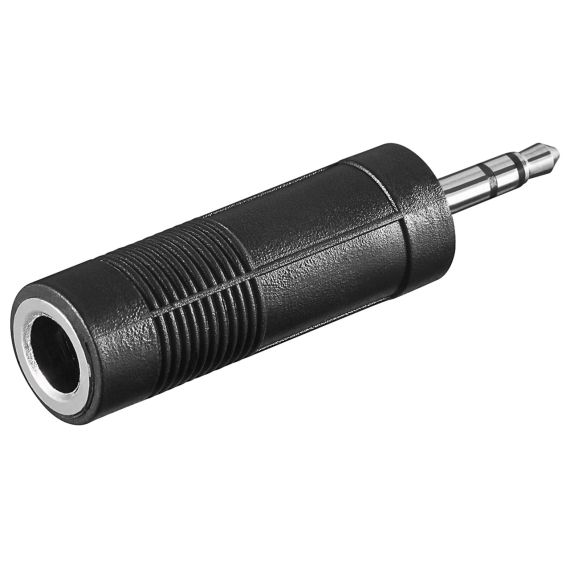 AUX per adattatore cuffie, jack da 3,5 mm a 6,35 mm WE11101 Goobay