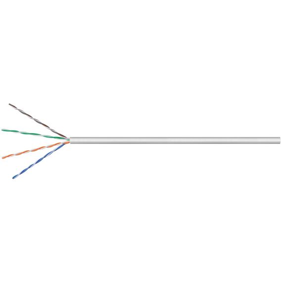 CAT 5e cavo di rete matassa, U/UTP, grigio WE68941 Goobay